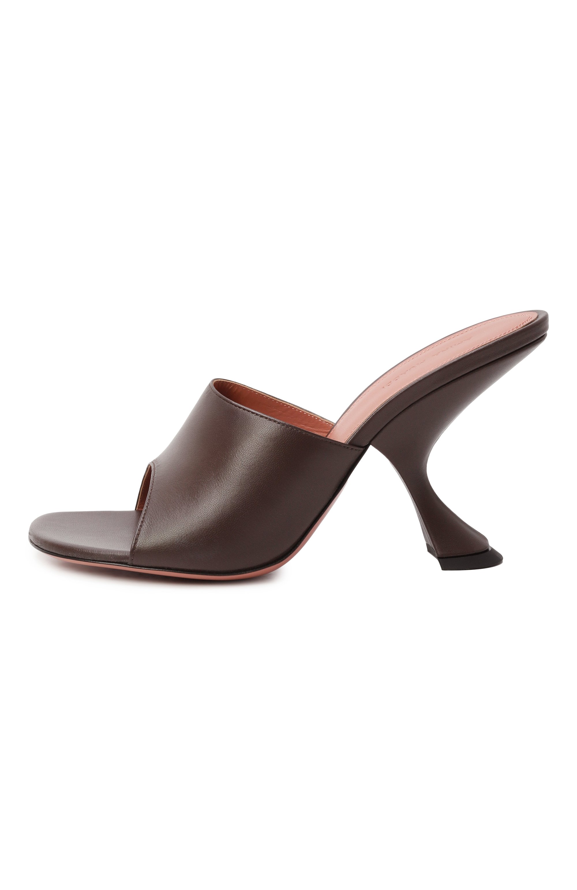 Кожаные мюли taylor 90 AMINA MUADDI, арт. TAYL0R SLIPPER 90/NAPPA, фото 4