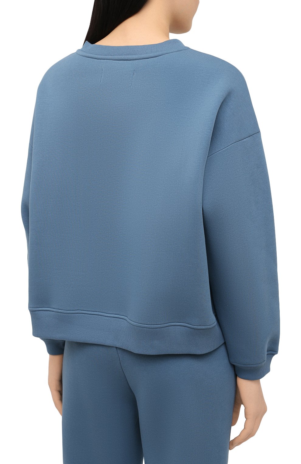 Хлопковый костюм SEVEN LAB синего цвета по цене 20580 руб., арт. SWPW20-dragon EM navy, фото 3 Хлопковый костюм SEVEN LAB, арт. SWPW20-dragon EM navy, фото 3