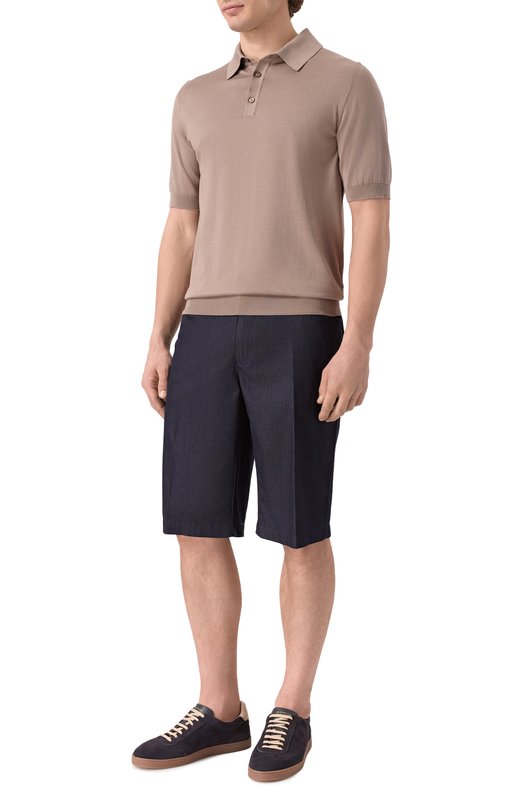 Хлопковые шорты MVST M26.CSM.T402/T38BK Синий  M26.CSM.T402/T38BK Фото 2