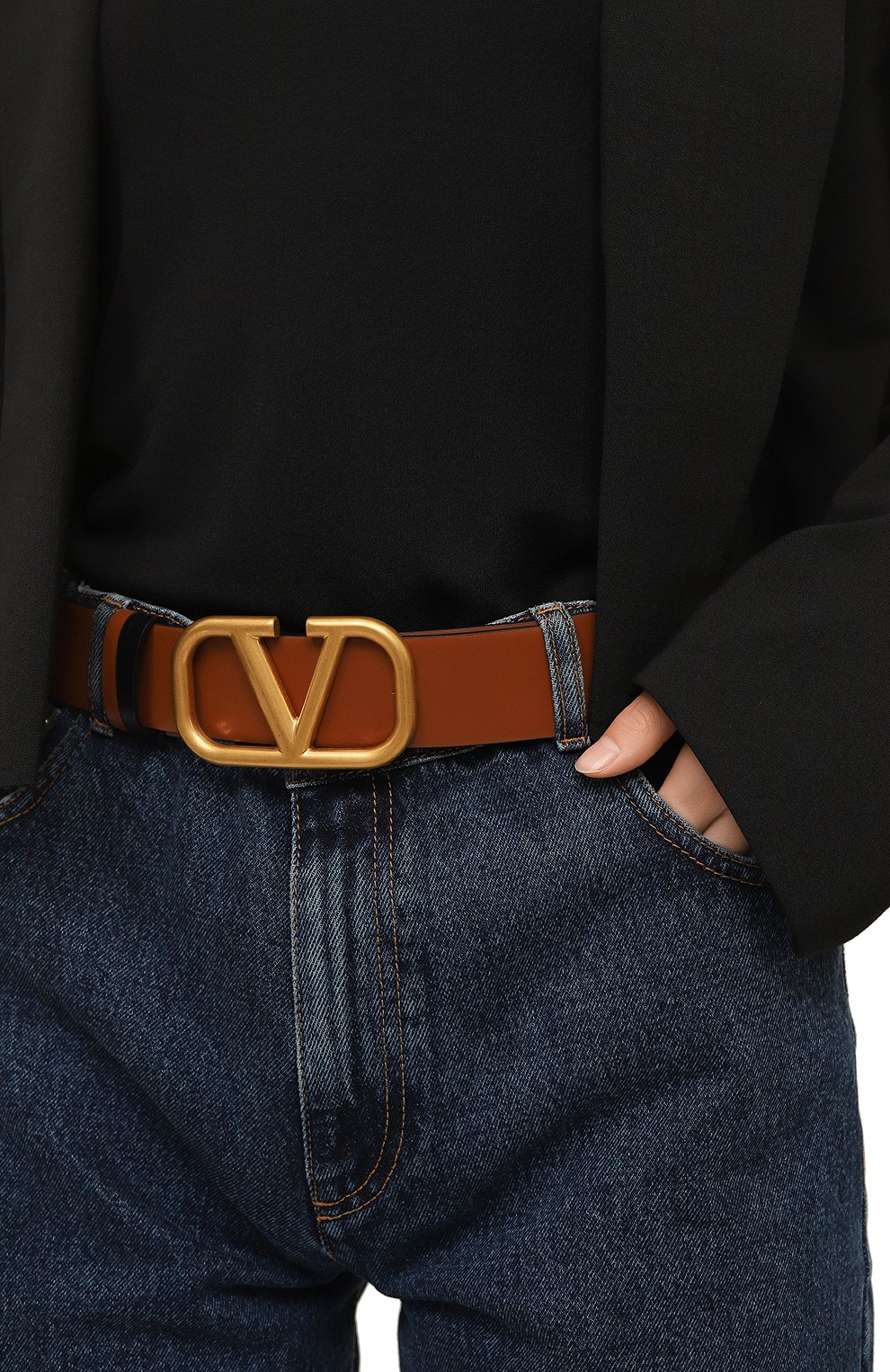 Двусторонний ремень vlogo signature VALENTINO, арт. XW2T0S11/ZFR, фото 2