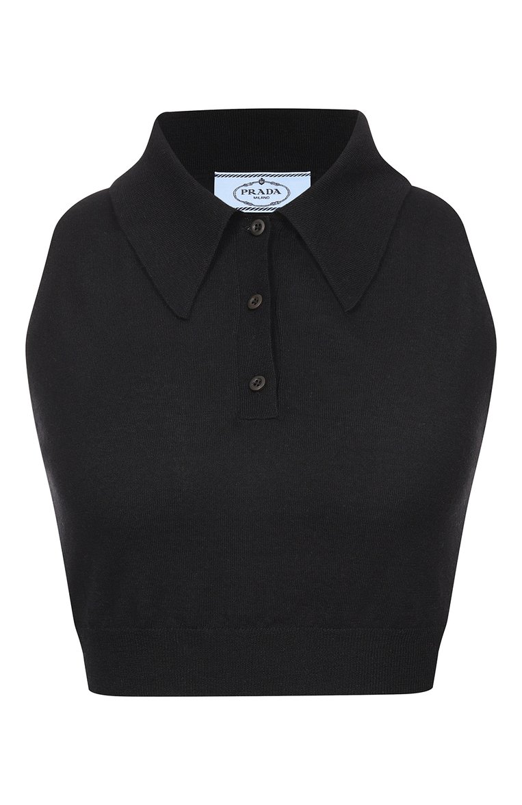 Топ из кашемира и шелка PRADA, арт. P29984-10AJ-F0002, фото 1