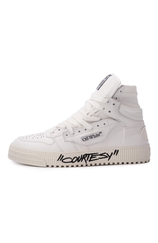 Кожаные кеды 3.0 Off Court Courtesy Off-White 0MIA065C99LEA007 Белый  0MIA065C99LEA007 Фото 4
