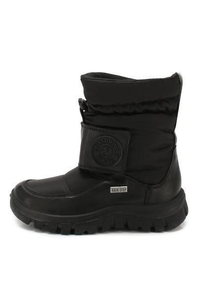 Утепленные сапоги NATURINO черного цвета по цене 13850 руб., арт. 0013001375/02/27-32, фото 2 Утепленные сапоги NATURINO, арт. 0013001375/02/27-32, фото 2