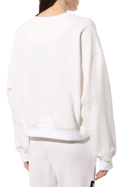 Хлопковый свитшот DOLCE & GABBANA красного цвета по цене 81900 руб., арт. F9L05T/HS7LQ, фото 4 Хлопковый свитшот DOLCE & GABBANA, арт. F9L05T/HS7LQ, фото 4