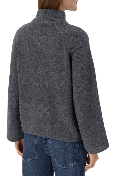 Свитер EMPORIO ARMANI темно-серого цвета по цене 45950 руб., арт. EW005074/AF27537, фото 4 Свитер EMPORIO ARMANI, арт. EW005074/AF27537, фото 4