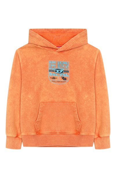 Хлопковое худи DIESEL, арт. J02246/KYAYK