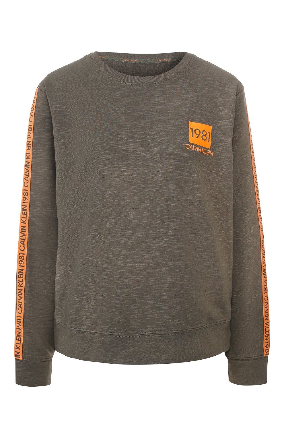Хлопковый свитшот CALVIN KLEIN, арт. QS6320E, фото 1