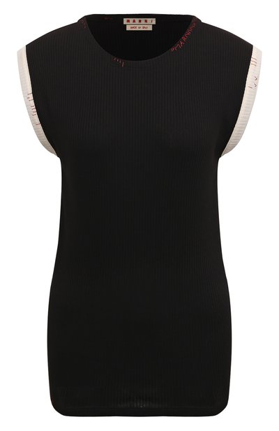 Женский хлопковый топ MARNI, арт. THJE0330QS/UTC404