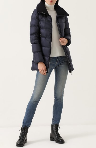 Пуховая куртка на молнии MONCLER, арт. C2-093-46833-45-53048, фото 2
