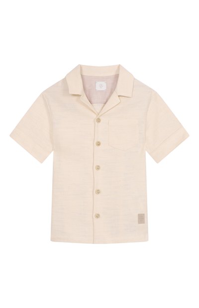 Рубашка из хлопка и льна ELEVENTY, арт. EW5P51/I0266/10-16