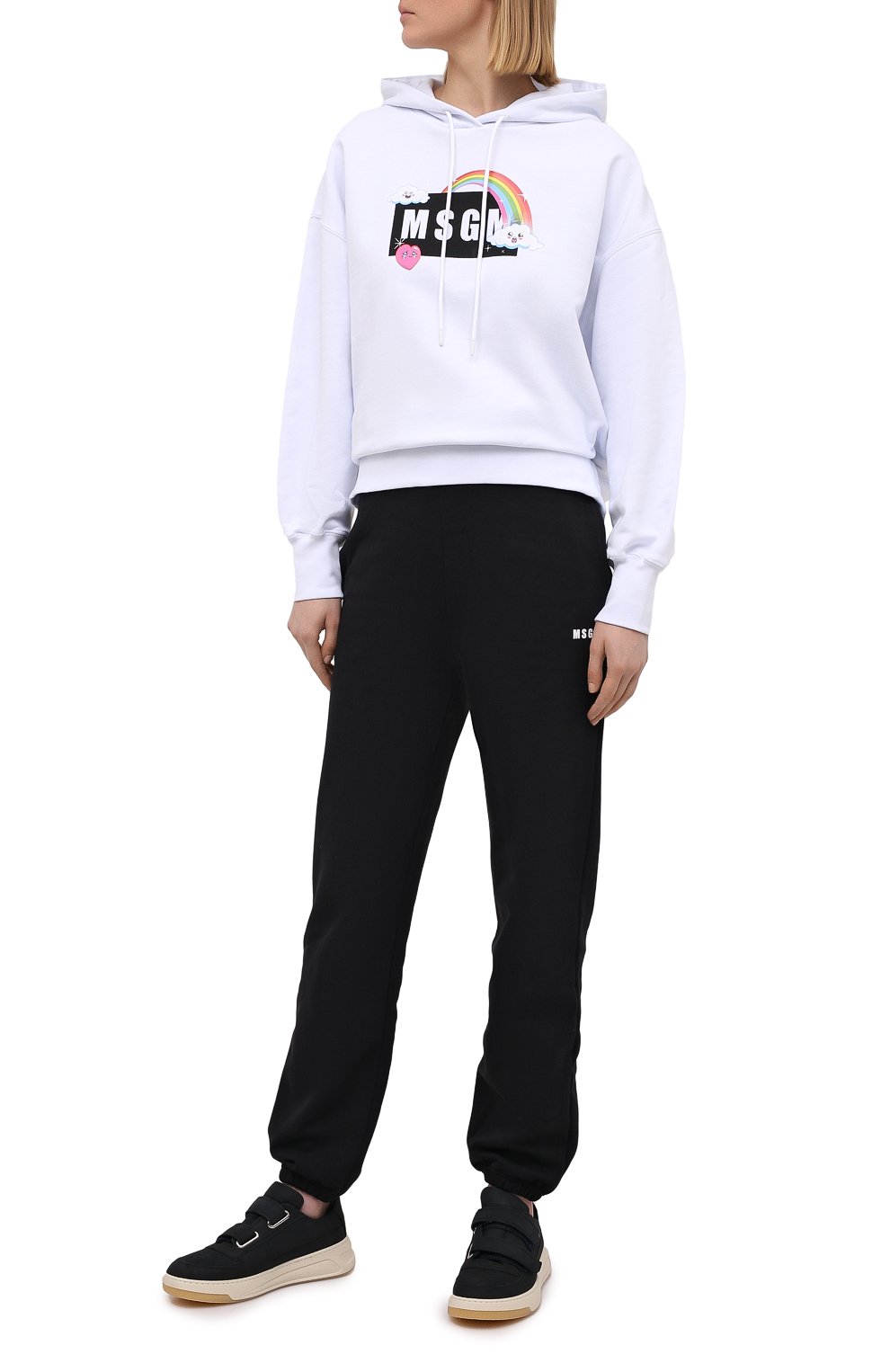 Хлопковое худи MSGM, арт. 3041MDM177 217299, фото 2