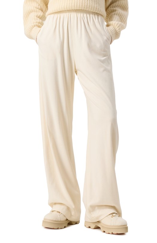 Брюки из кашемира и шелка MVST TXBPAN-Y339-1/LP1425 Кремовый  TXBPAN-Y339-1/LP1425 Фото 3