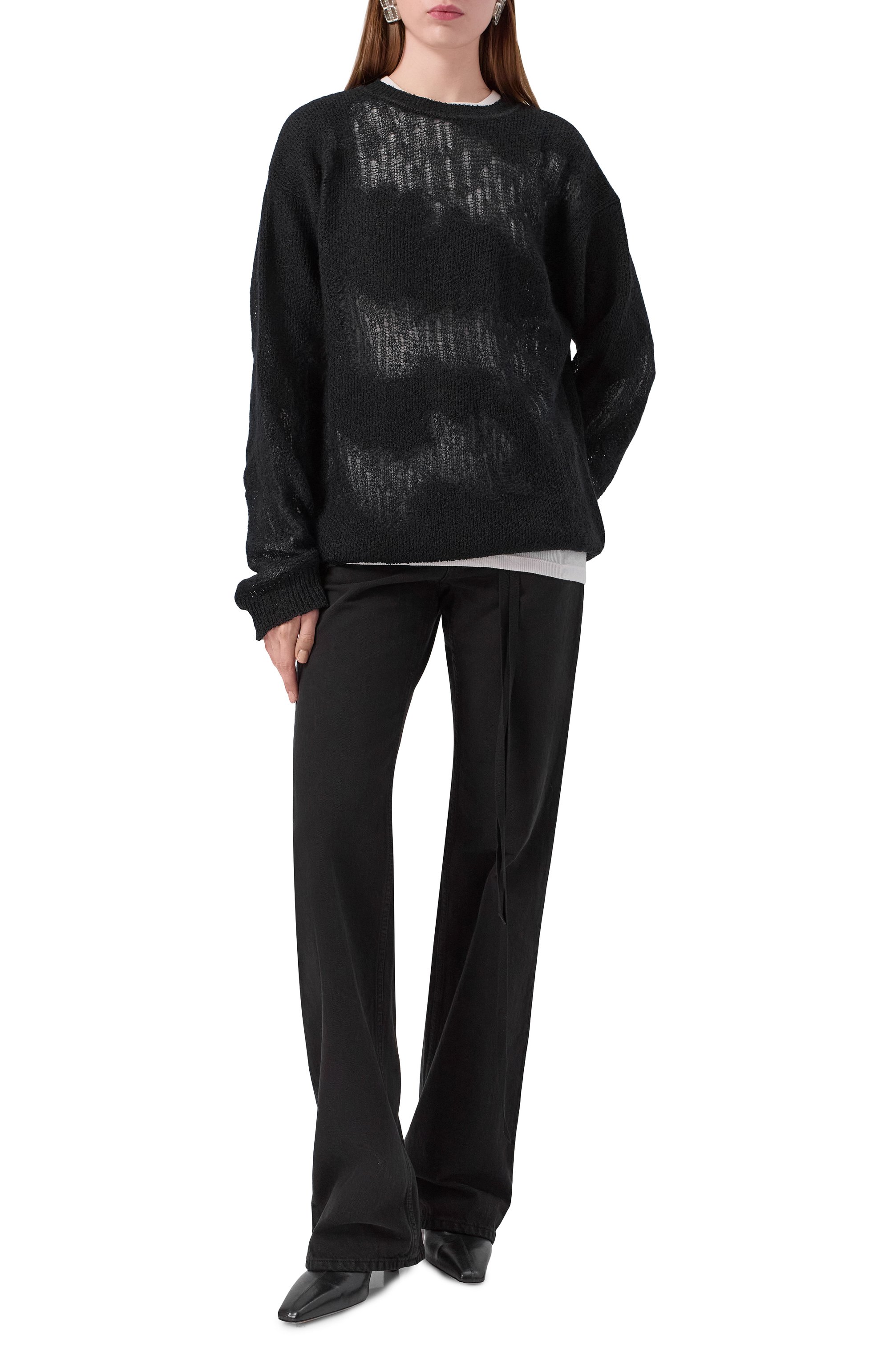 Джинсы ANN DEMEULEMEESTER, арт. B0011429/FA038, фото 2