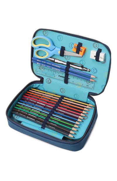 Пенал JEUNE PREMIER синего цвета по цене 10140 руб., арт. Pf023207, фото 3 Пенал JEUNE PREMIER, арт. Pf023207, фото 3