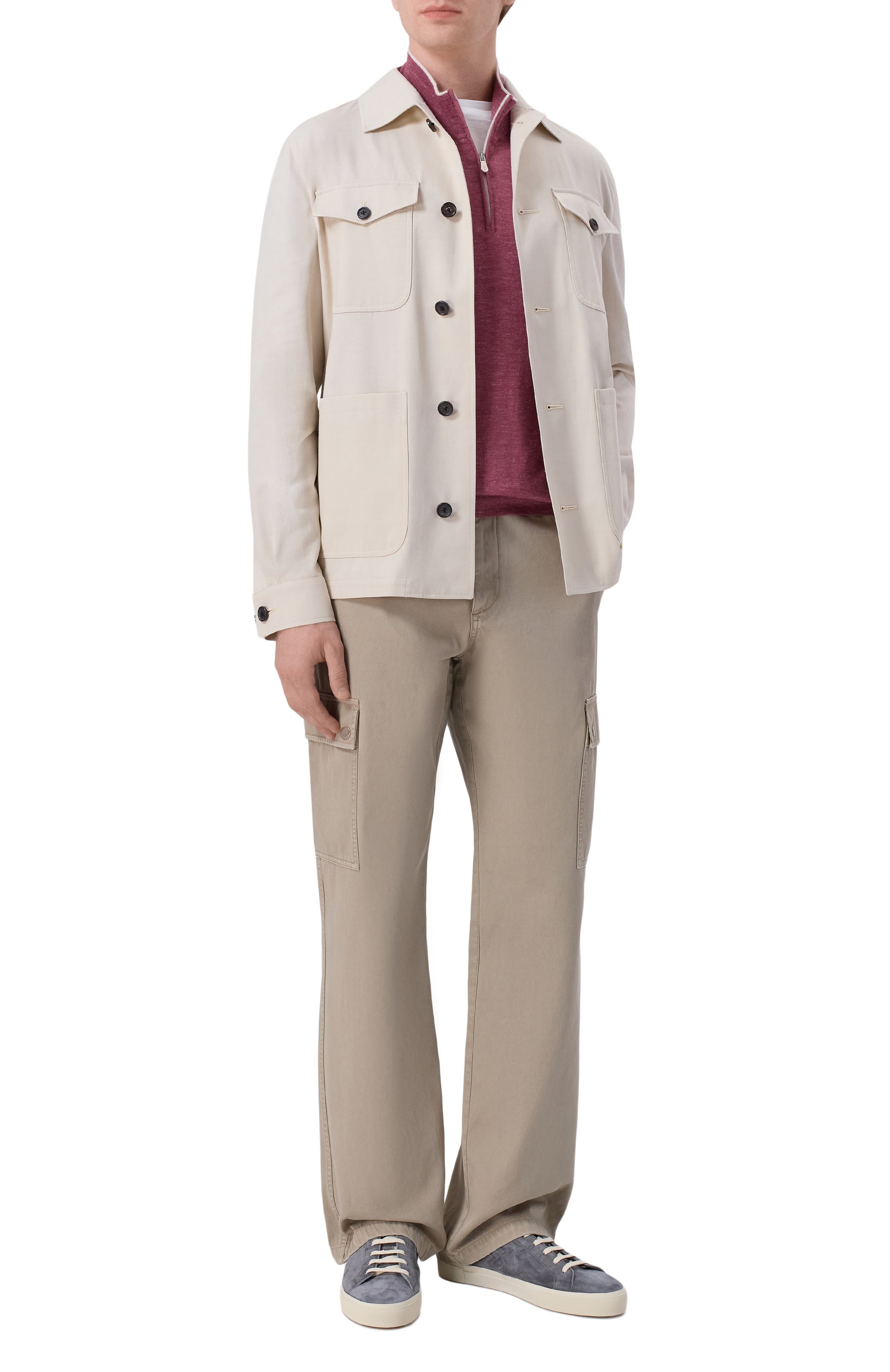 Джемпер из кашемира и шелка BRUNELLO CUCINELLI, арт. MHS805904, фото 2