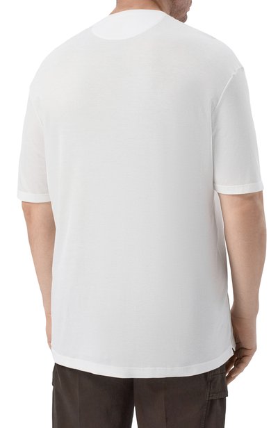 Футболка из хлопка и лиоцелла PAUL&SHARK, арт. 15311602/3XL-6XL, фото 4