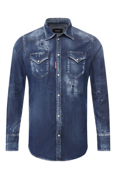 Джинсовая рубашка DSQUARED2, арт. S74DM0226/S30341, фото 1
