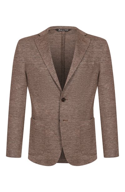 Мужской пиджак изо льна и хлопка ANDREA CAMPAGNA, арт. BIELLA/MULTILIN0 17717