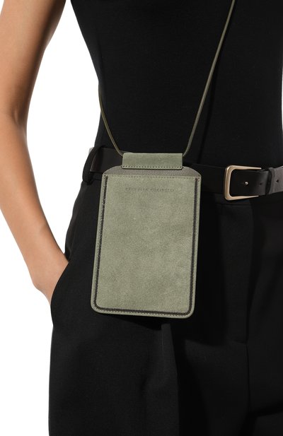 Замшевый чехол для телефона BRUNELLO CUCINELLI, арт. MWDLD2531, фото 2