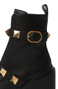 Кожаные ботильоны roman stud VALENTINO, арт. 1W2S0CJ2NKD 0NO, фото 7