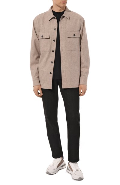 Шерстяная футболка ZEGNA, арт. E7328A5/BCT706, фото 2