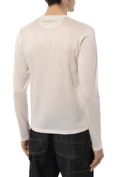 Хлопковый лонгслив STEFANO RICCI, арт. MNH4N00041/TE0001, фото 4
