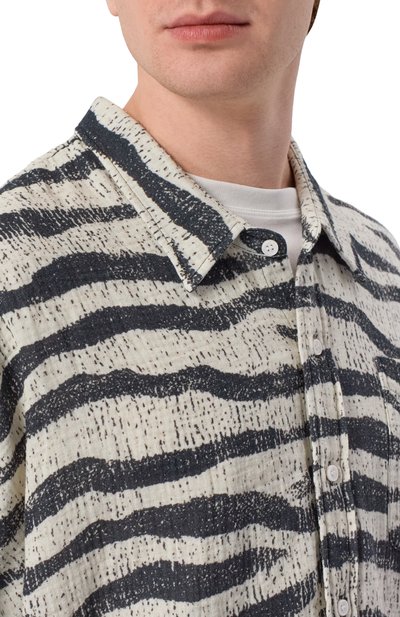 Хлопковая рубашка R13, арт. R13WR075-R661B, фото 5