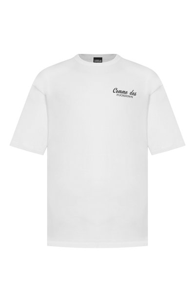 Мужская хлопковая футболка COMME DES FUCKDOWN, арт. CFABW01668