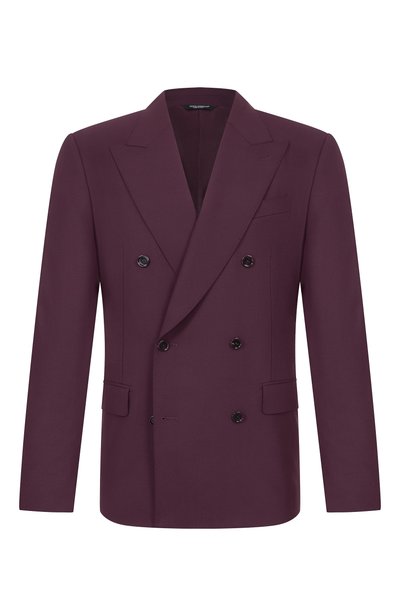 Мужской шерстяной пиджак DOLCE & GABBANA, арт. G2TV8T/FUBG5