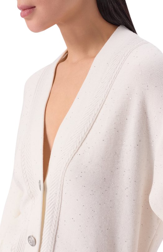 Кардиган Freeage S26.CR108P.1889.100 Белый  S26.CR108P.1889.100 Фото 5