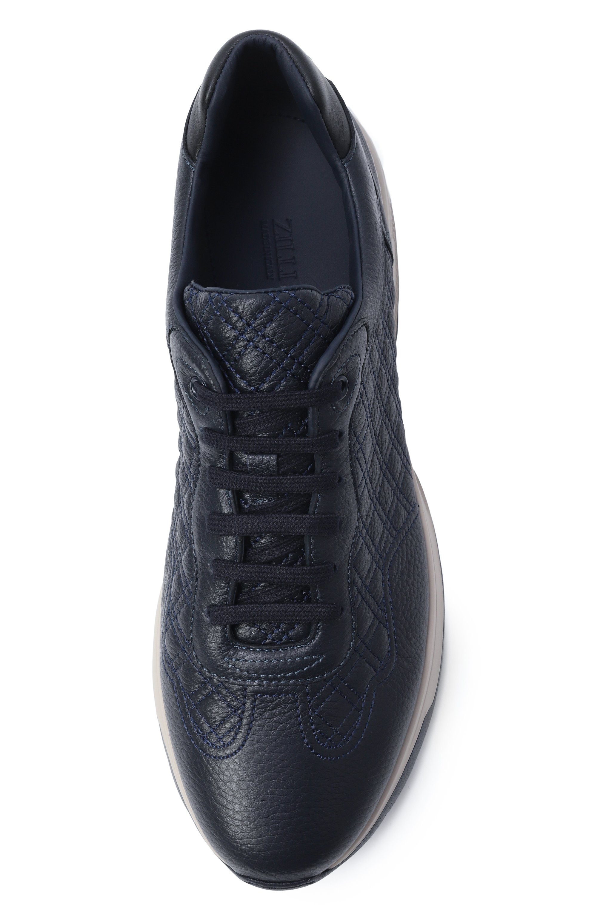 Кожаные кроссовки ZILLI, арт. H0253AM1956VZEV07, фото 6