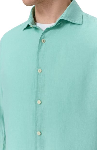 Льняная рубашка MC2 SAINT BARTH, арт. PAMP001-00265L/PAMPL0NA, фото 5