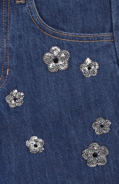 Джинсовые шорты MARC JACOBS (THE) синего цвета по цене 21350 руб., арт. W60732, фото 3 Джинсовые шорты MARC JACOBS (THE), арт. W60732, фото 3