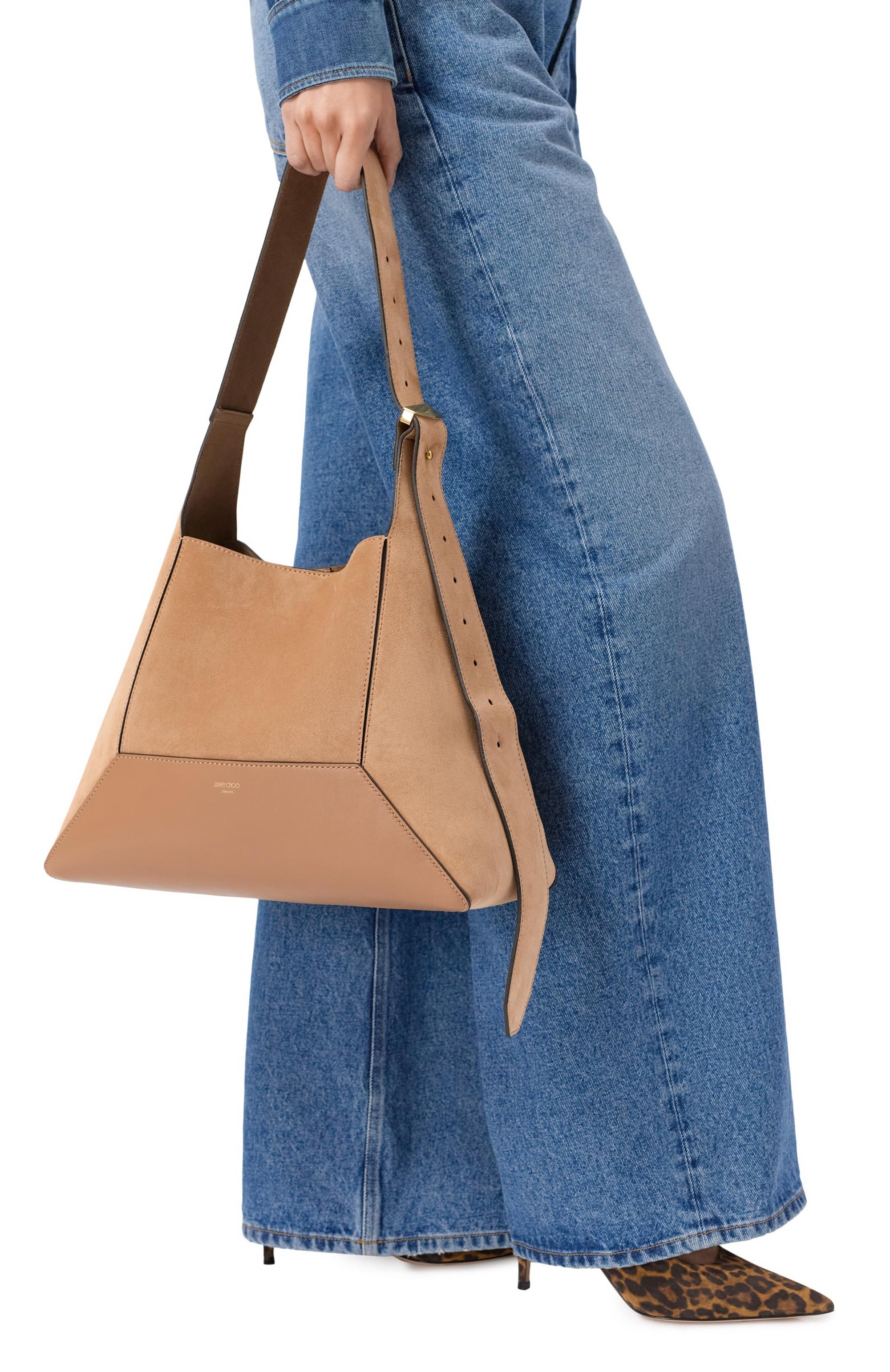 Сумка diamond hobo medium JIMMY CHOO, арт. DIAM0NDH0B0/MSUE, фото 2