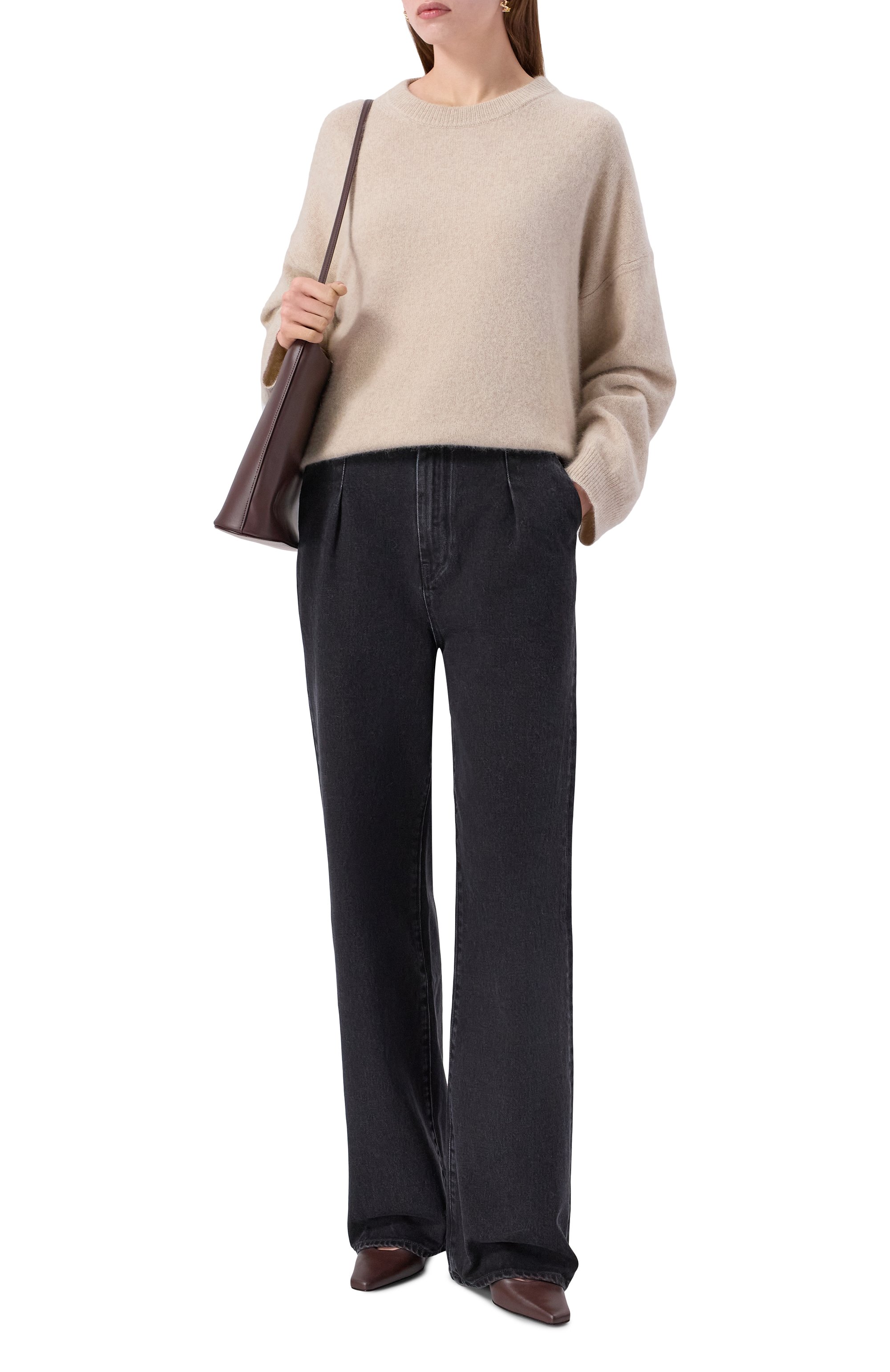 Свитер из шерсти и вискозы LOULOU DE SAISON, арт. TRISTAN, фото 2