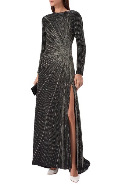 Шелковое платье VALENTINO, арт. 5B3VDJP51MM, фото 2