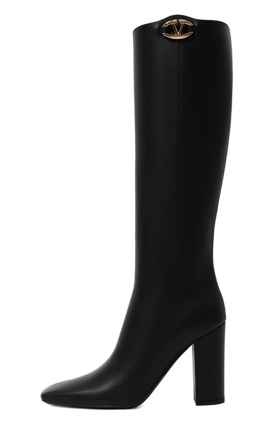 Кожаные сапоги vlogo the bold edition VALENTINO, арт. 5W2S0JU9/EEY, фото 4