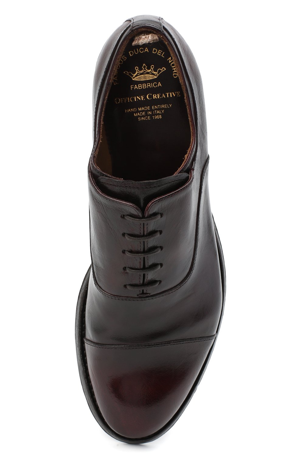 Кожаные оксфорды OFFICINE CREATIVE, арт. ANAT0MIA/15/0LD BUFAL0, фото 5