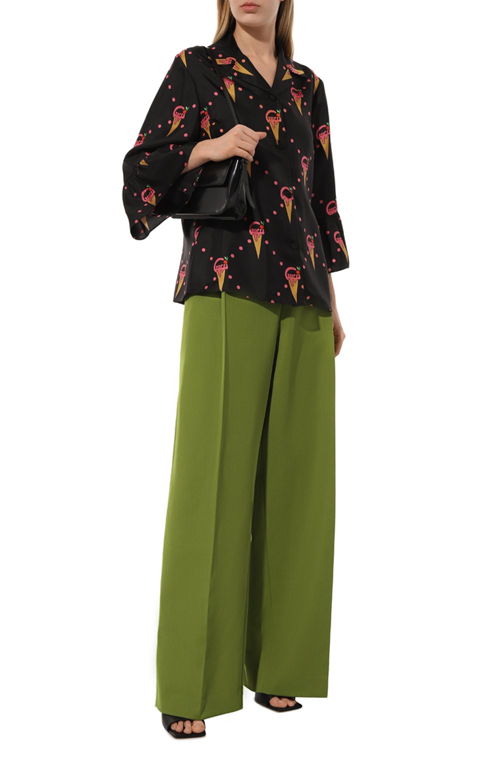 Шелковая блузка GUCCI, арт. 732463/ZAL41, фото 2