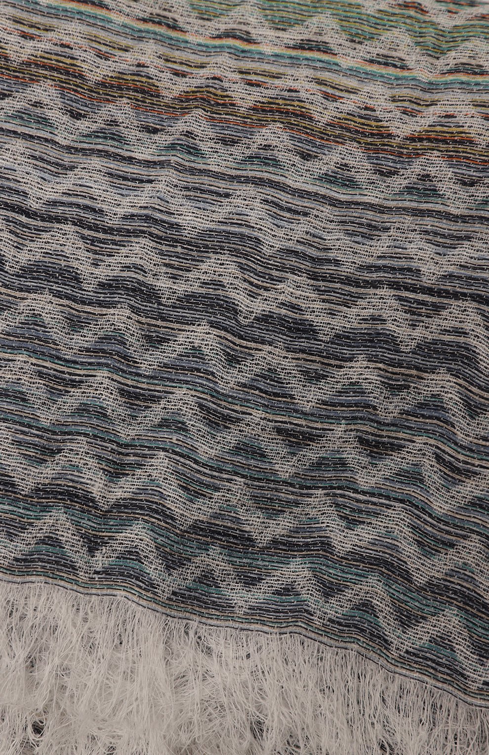 Плед изо льна и хлопка MISSONIHOME разноцветного цвета по цене 37800 руб., арт. 1S3PL90001/100, фото 2 Плед изо льна и хлопка MISSONIHOME, арт. 1S3PL90001/100, фото 2