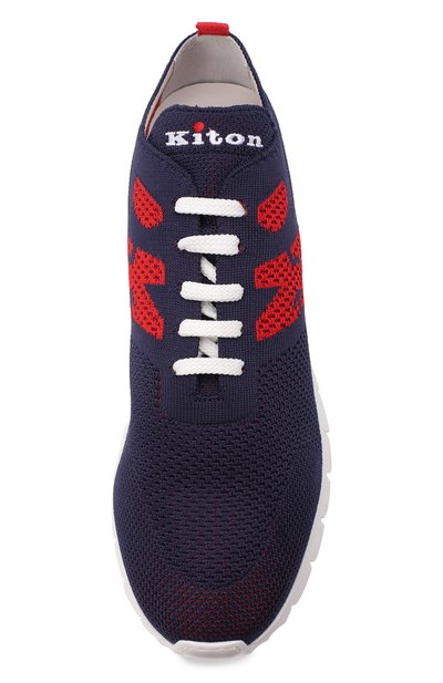 Текстильные кроссовки KITON, арт. USSKD0TN00818, фото 5