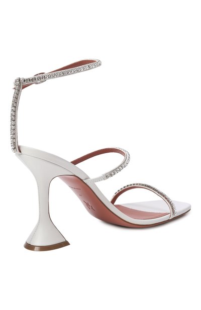 Кожаные босоножки gilda 95 AMINA MUADDI, арт. GILDA SANDAL 95/NAPPA, фото 5