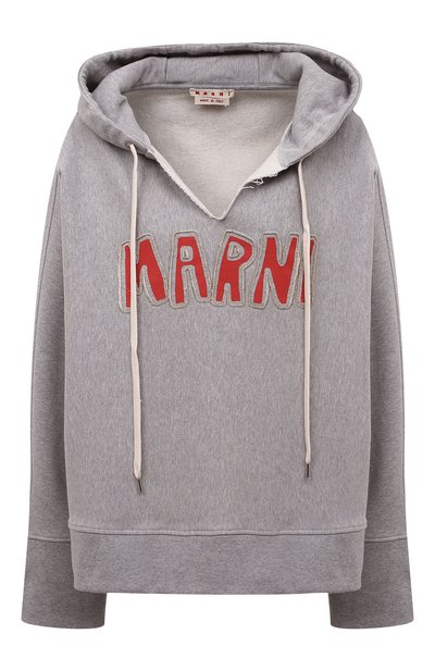 Женский хлопковое худи MARNI, арт. FLJE0129PY/USCU55