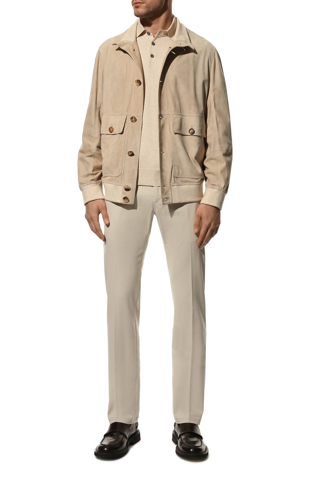 Брюки из хлопка и шерсти STEFANO RICCI, арт. MBT2300010/CF16, фото 2