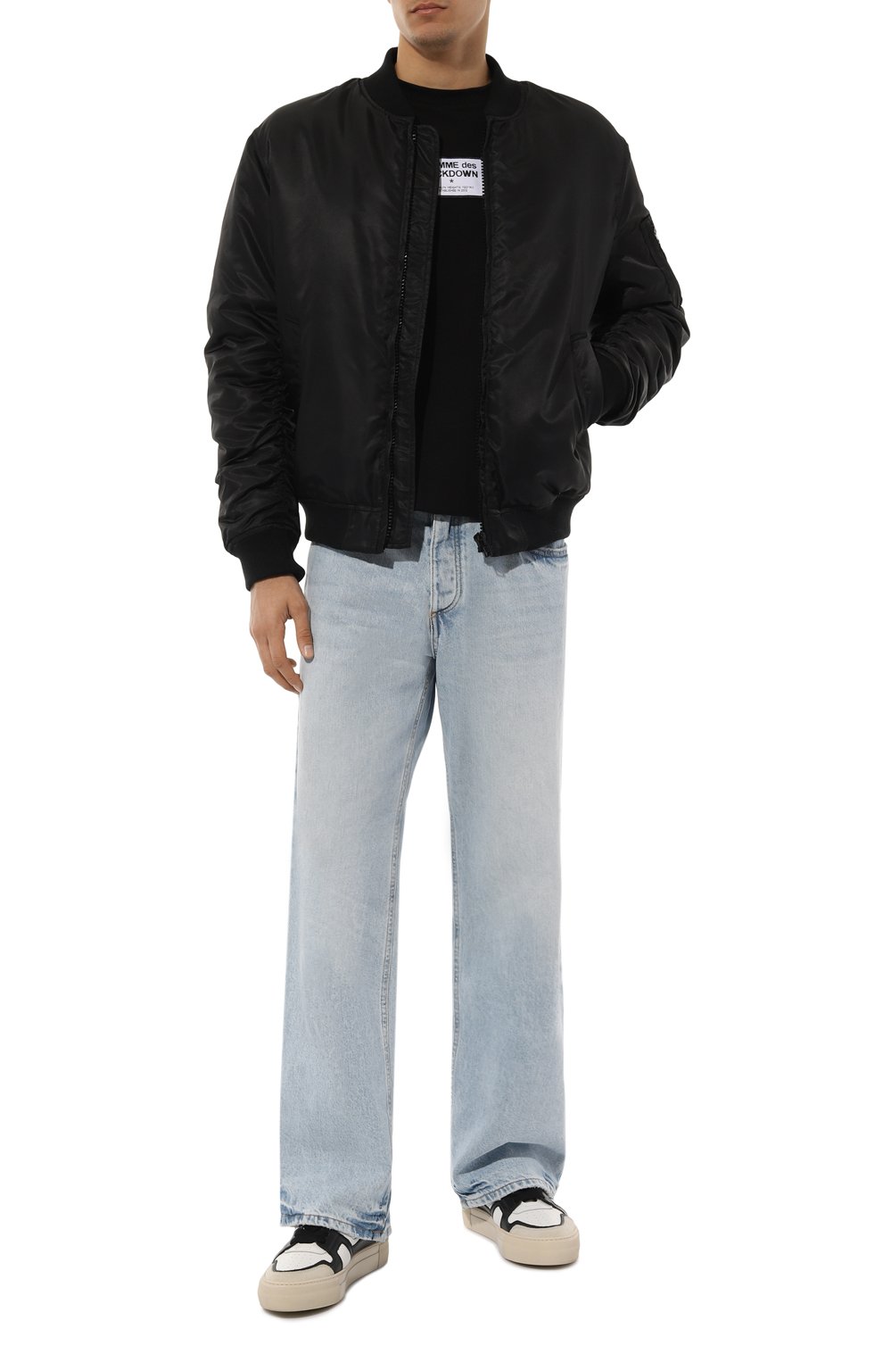 Хлопковый лонгслив COMME DES FUCKDOWN, арт. CFABM01454, фото 2