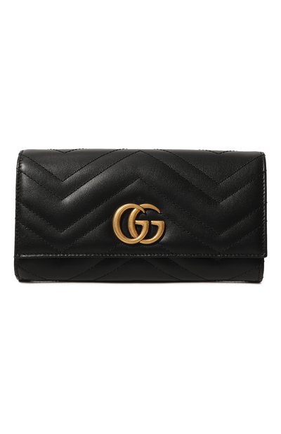 Кожаный кошелек gg marmont GUCCI, арт. 443436 DTD1T, фото 1