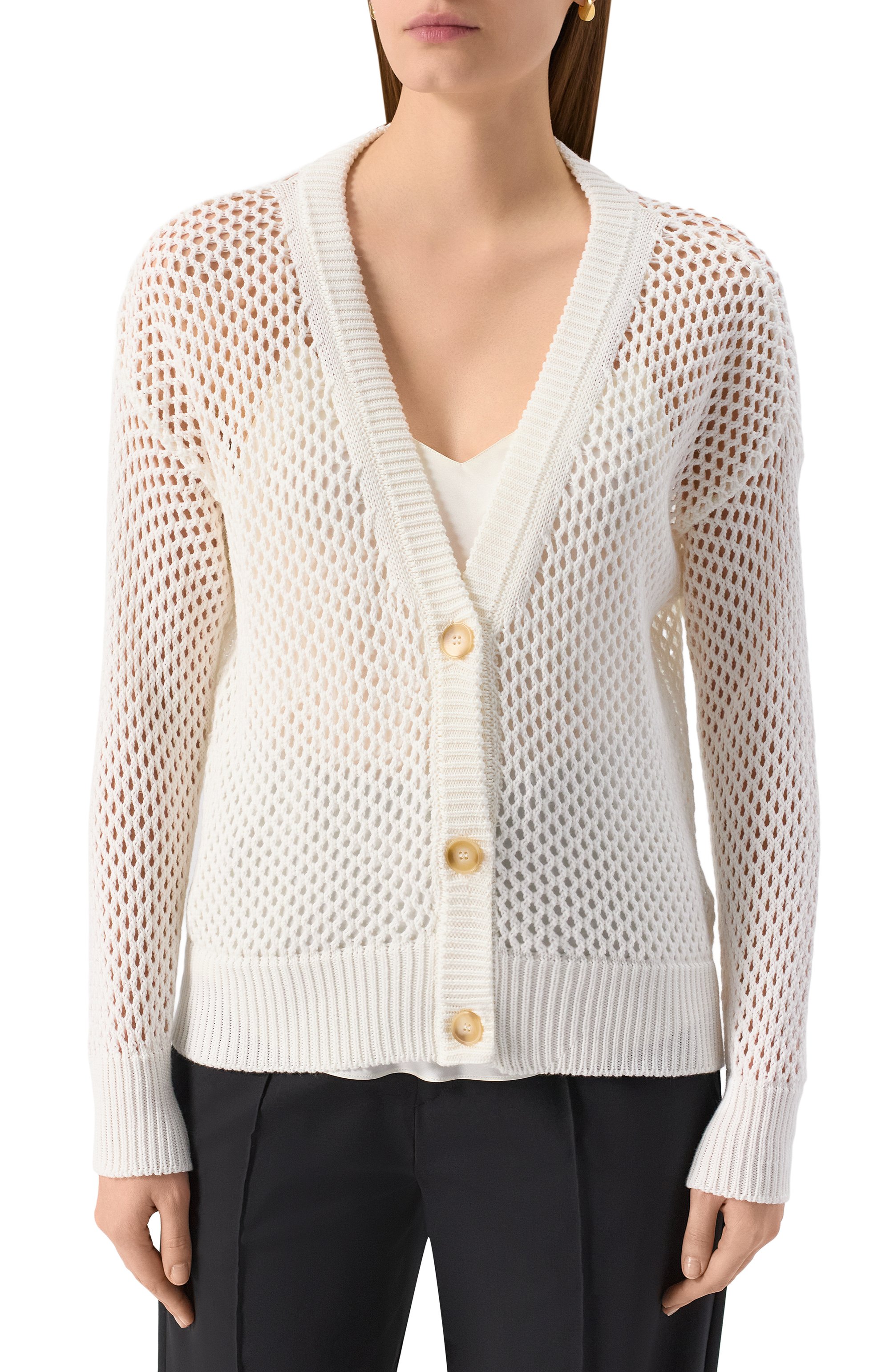 Хлопковый кардиган PIETRO BRUNELLI, арт. CG G007/C00102, фото 3