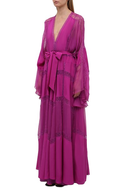 Шелковое платье ZUHAIR MURAD, арт. KAS21326/CRCH013, фото 3