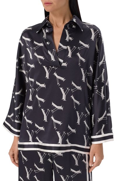 Шелковая блузка YANINA, арт. T-2872, фото 3