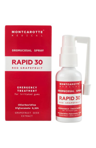 Спрей для полости рта rapid 30 red grapefruit (30ml) MONTCAROTTE, арт. MCM0630, фото 2